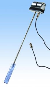 Delmhorst 12E Double Roller Paper Electrode for measuring moisture content on a moving web.